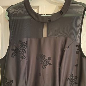 Black cocktail dress